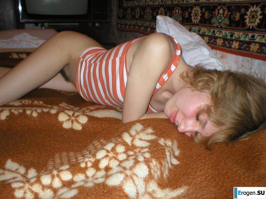 Hairy Slim Woman. Photo 34