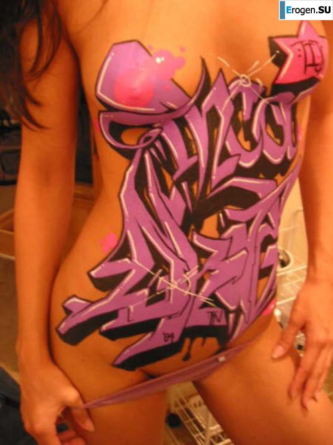 Graffiti on Girls. Photo 11