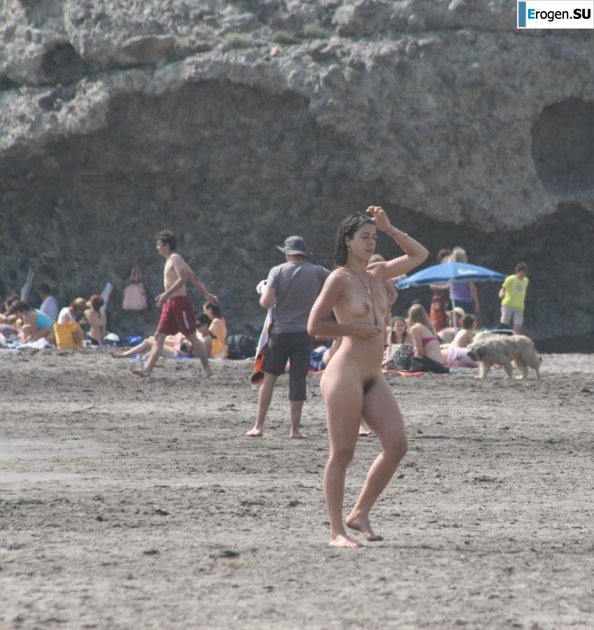 And again hippies. Now on the beach. Part 5. Slide 13