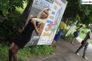 Настя из Самары ходит по городу и показывает себя. Часть 5. Эскиз 22