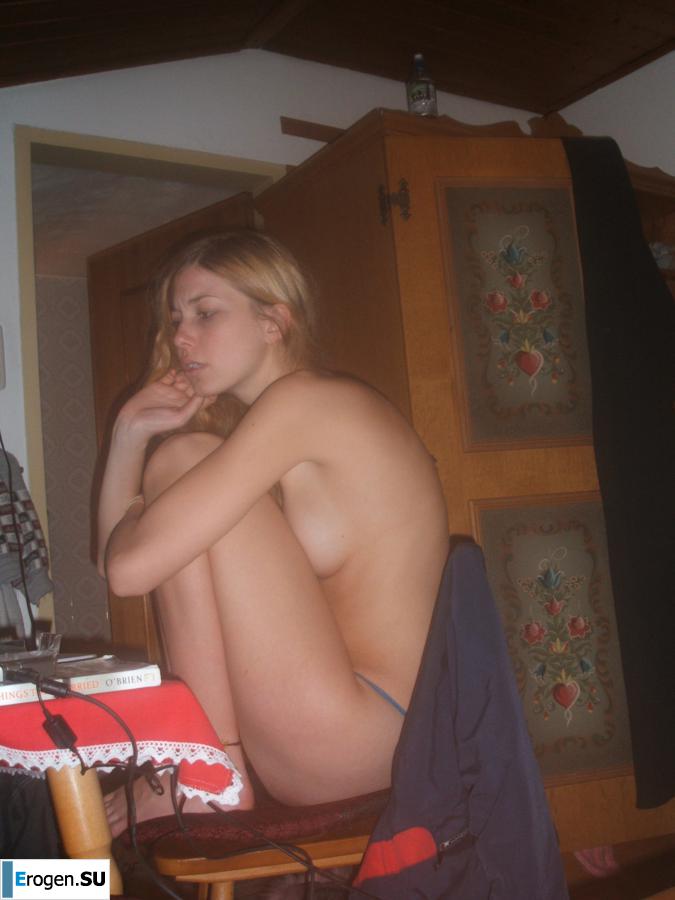 Slender German and her curly-haired friend. Part 3. Photo 21