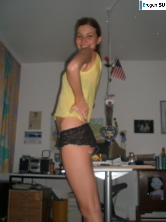 Slender German and her curly-haired friend. Part 3. Photo 43