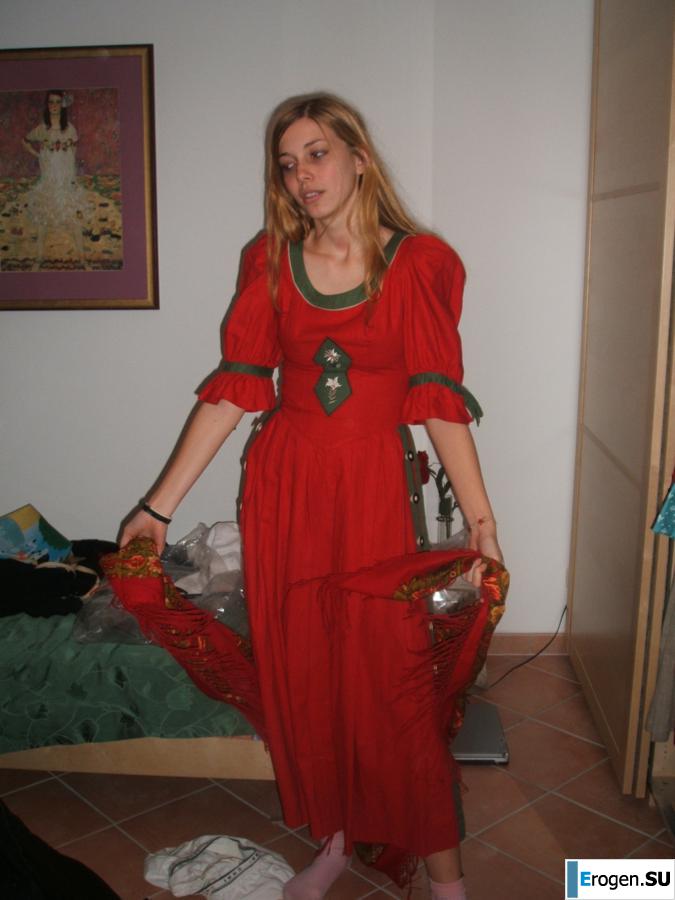 Slender German and her curly-haired friend. Part 3. Photo 46