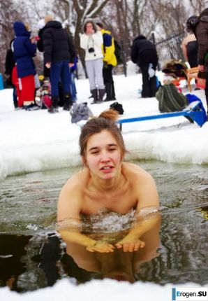 Ukrainian nudists in winter. Part 4. Thumb 11