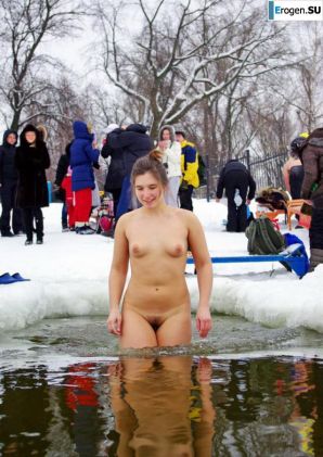 Ukrainian nudists in winter. Part 4. Thumb 12
