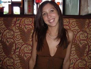 Smiling brunette with everlasting nipples. Part 7. Thumb 3