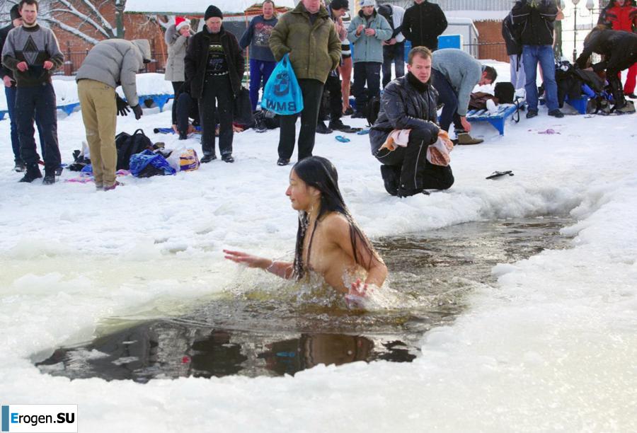 Украинские нудисты зимой. Часть 5. Фото 5