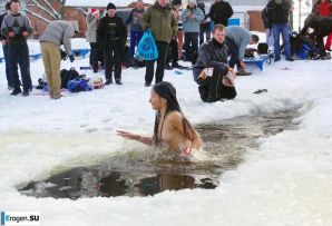 Украинские нудисты зимой. Часть 5. Эскиз 5
