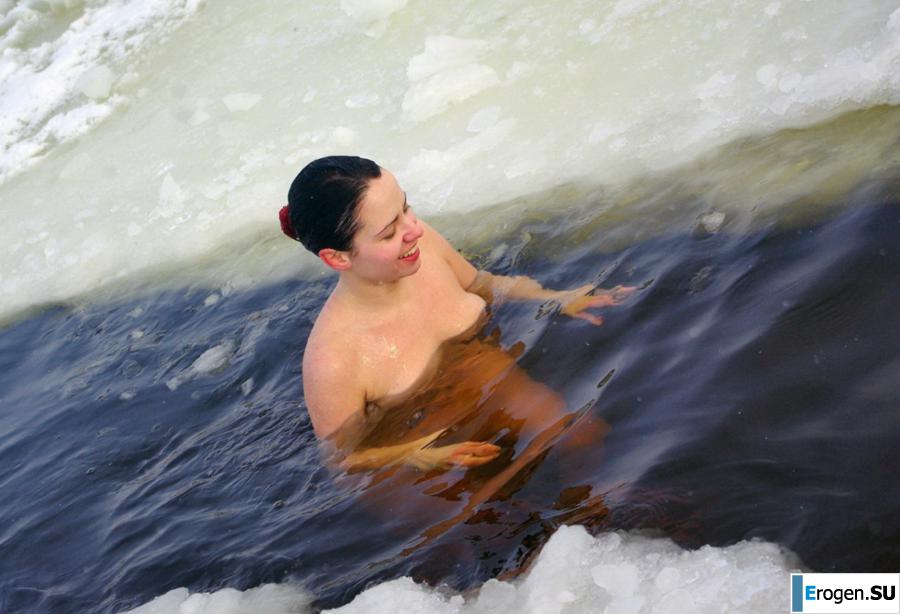 Ukrainian nudists in winter. Part 7. Photo 18
