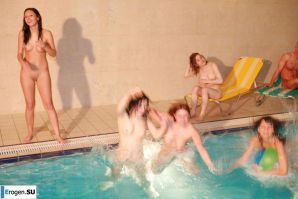 Czech nudists in the pool. Part 5. Thumb 28