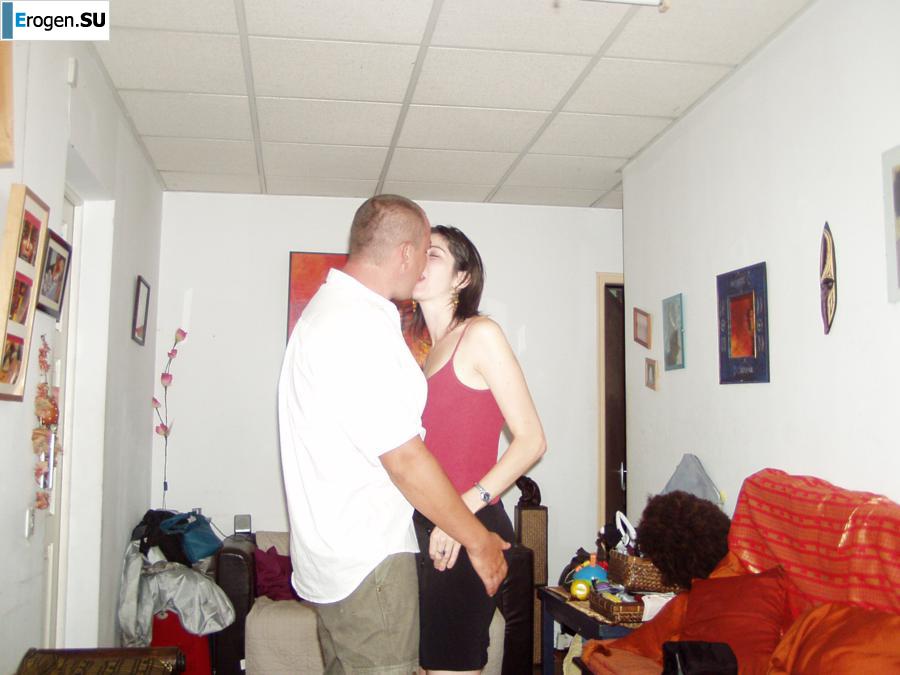 French Bisexual Brunette. Part 9. Slide 16