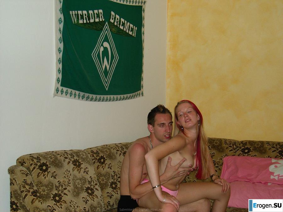 Red-red German woman. Part 2. Photo 43