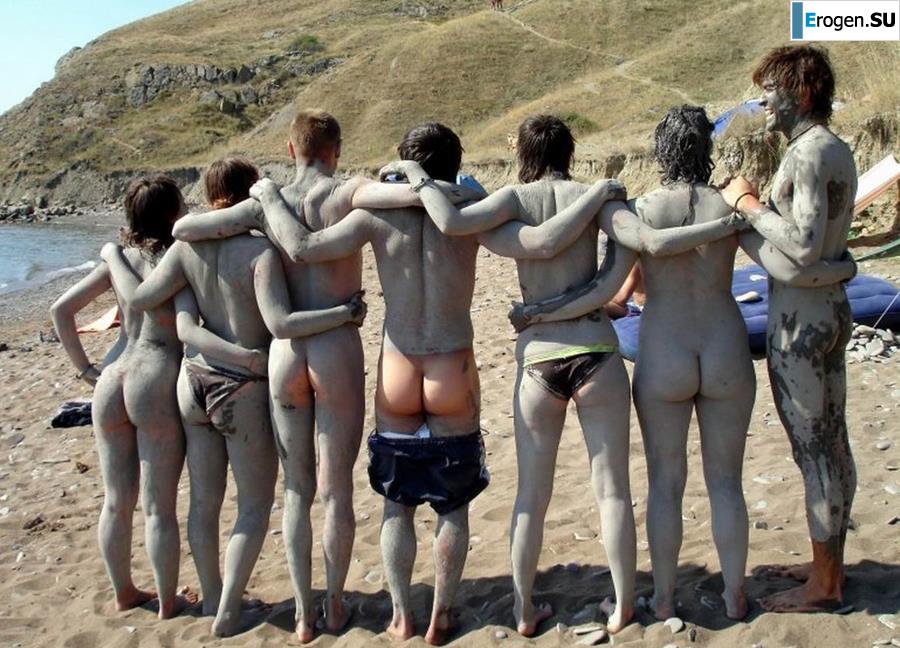 Naked in the Mud. Slide 25