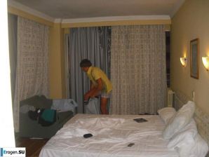 We]'re fooling around at the resort. Thumb 19