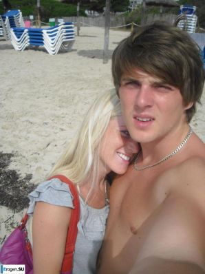 We]'re fooling around at the resort. Thumb 56