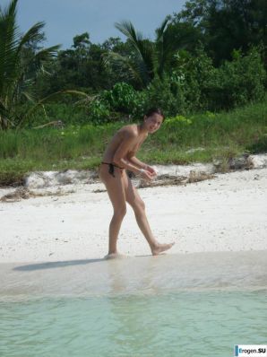 resting naked on the beach. Thumb 39