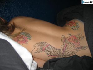 real naked with fish on her back. Thumb 55