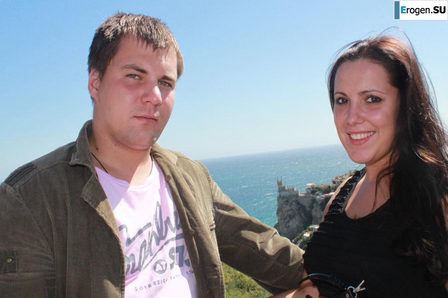 Russian newlyweds in a wedding sex tour. Part 2. Slide 21