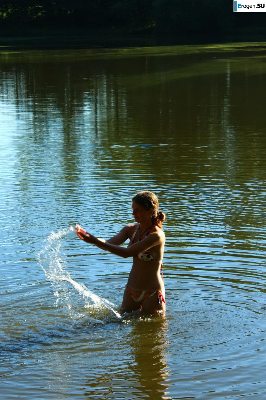 naked girls on the lake. Part 7. Photo 28