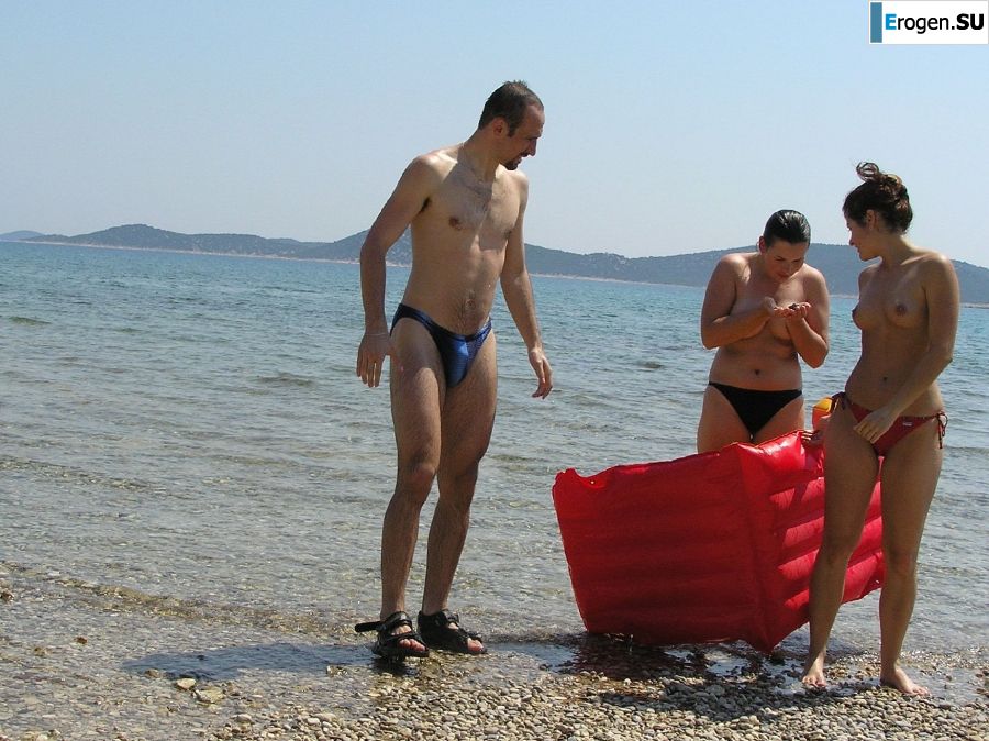 с яхты на пляж, а после в бассейн. Фото 45