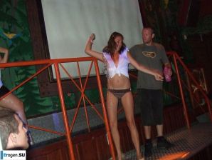competition of wet t-shirts in a night club. Thumb 5