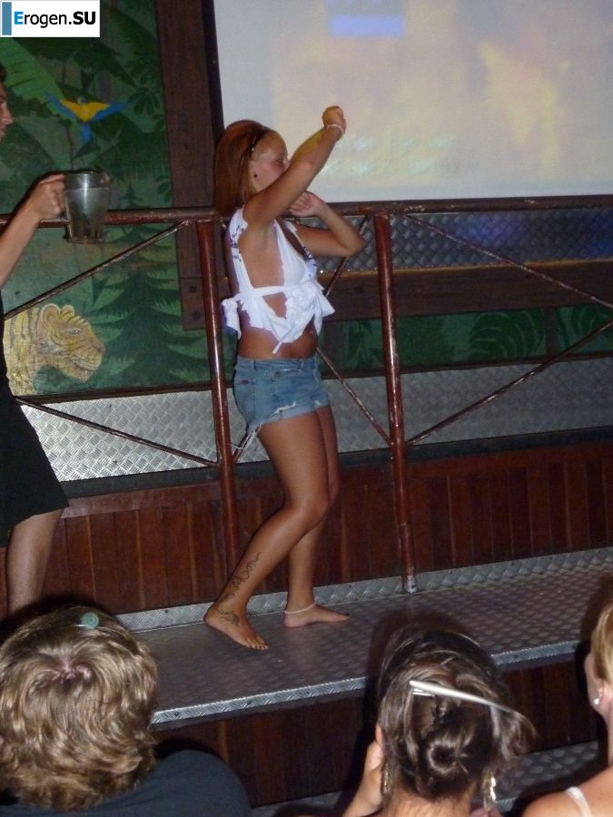 competition of wet t-shirts in a night club. Part 3. Photo 11