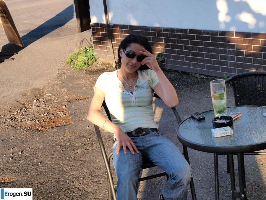two girlfriends without bras by the river. Part 2. Photo 43