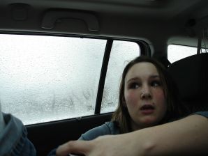 в родительской тачке. Эскиз 6
