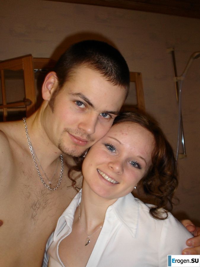 A blue-eyed minx with a pierced nipple plays with her panties. Slide 5
