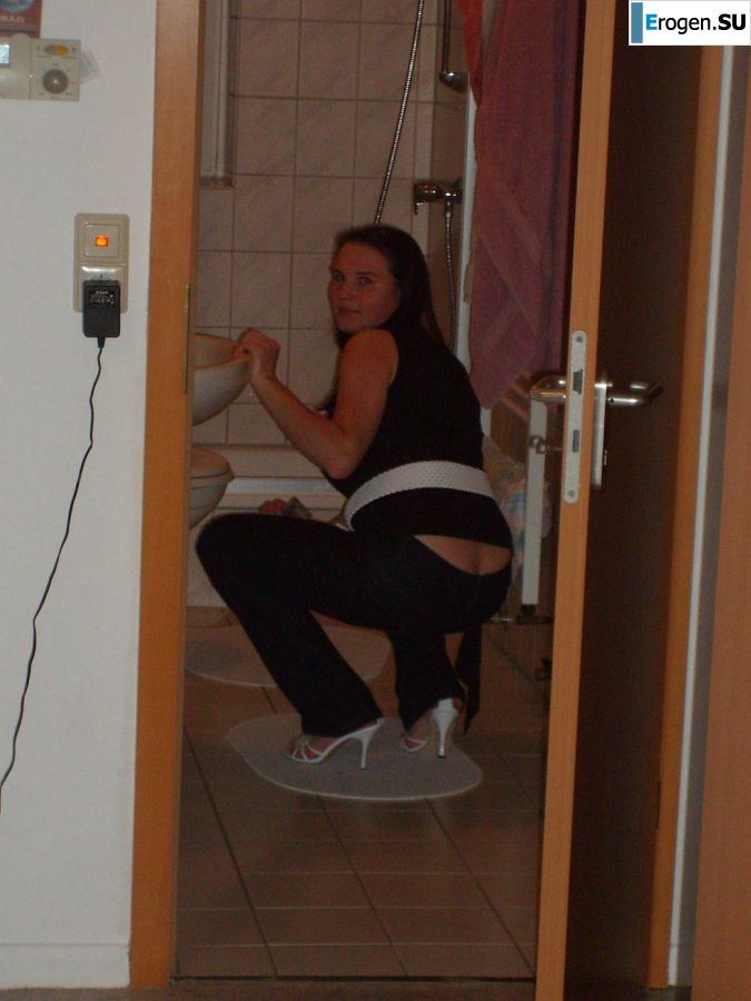 Role games of a bright brunette in a short skirt and her boyfriend. Slide 2
