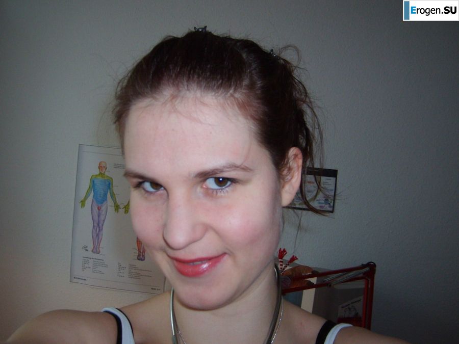 Role games of a bright brunette in a short skirt and her boyfriend. Slide 21