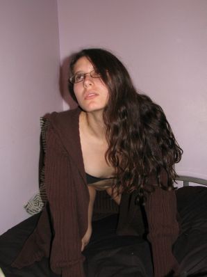 A pretty student is fingering a pussy and showing her labia. Thumb 10