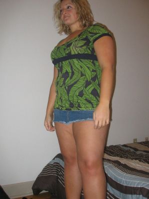 A blonde with curvaceous forms showed a peasant boobs and not only. Thumb 14