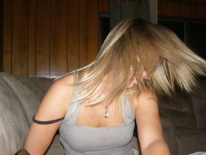 A blonde in pink panties drank and spread her legs in a billiard club. Part 2. Thumb 11