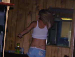 A blonde in pink panties drank and spread her legs in a billiard club. Part 2. Thumb 16