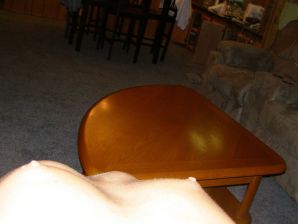 A blonde in pink panties drank and spread her legs in a billiard club. Part 2. Thumb 22