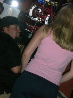 A blonde in pink panties drank and spread her legs in a billiard club. Part 2. Thumb 36