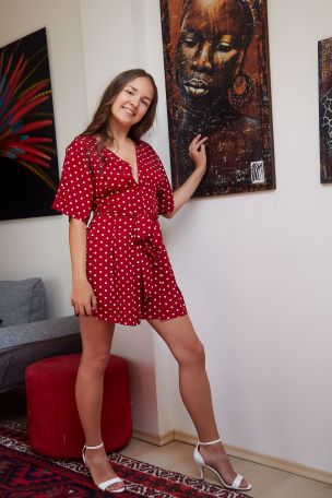 Bellaria in Polkadot Pleasure. Эскиз 4