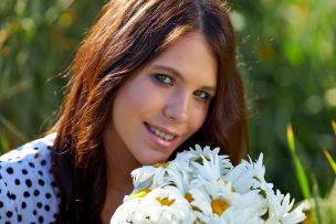 Elena Max in Wild Daisies. Эскиз 2