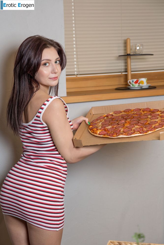 Usha in Pizza Party. Picture 1