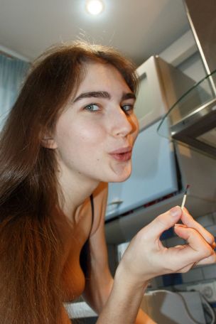 Jacie Verbena in More Milk And Eggs. Thumb 3