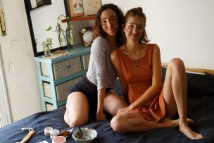 Zoe And Emma in Cafe Orno 2. Thumb 3