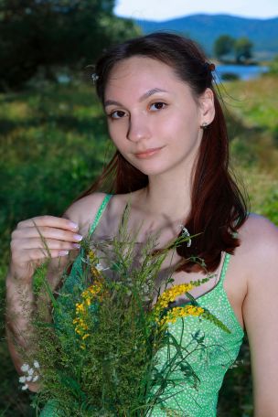 Marina in Goddess. Эскиз 1