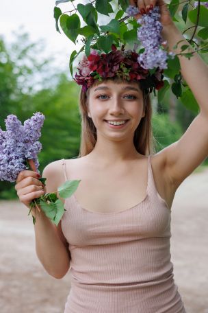 Arete in Spring Flower. Эскиз 2