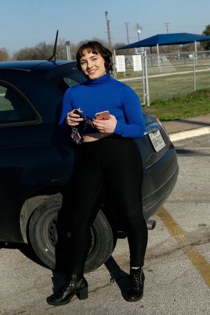 Jenna Phillips in Bottoms Up Pup. Thumb 1