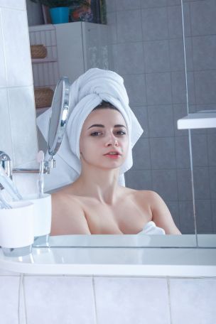 Elle Mira in V Elle Ntine. Эскиз 4