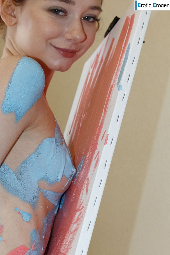 Kristina Proxy in Body As Paint Brush. Фото 14