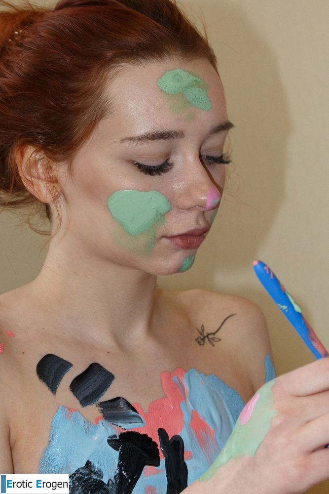 Kristina Proxy in Body As Paint Brush. Фото 23