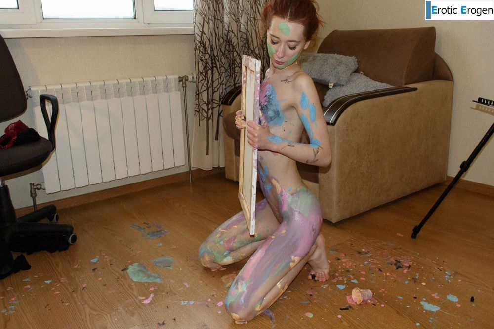 Kristina Proxy in Body As Paint Brush. Фото 25