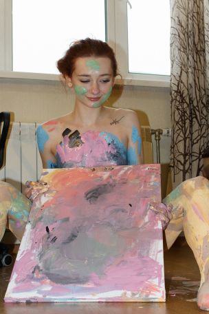 Kristina Proxy in Body As Paint Brush. Thumb 29